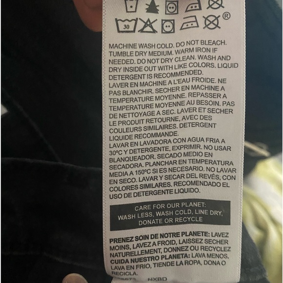 DENIZEN° from Levi's° Girls' Super Skinny Mid-Rise Jeans - Black 7 - Picture 11 of 12